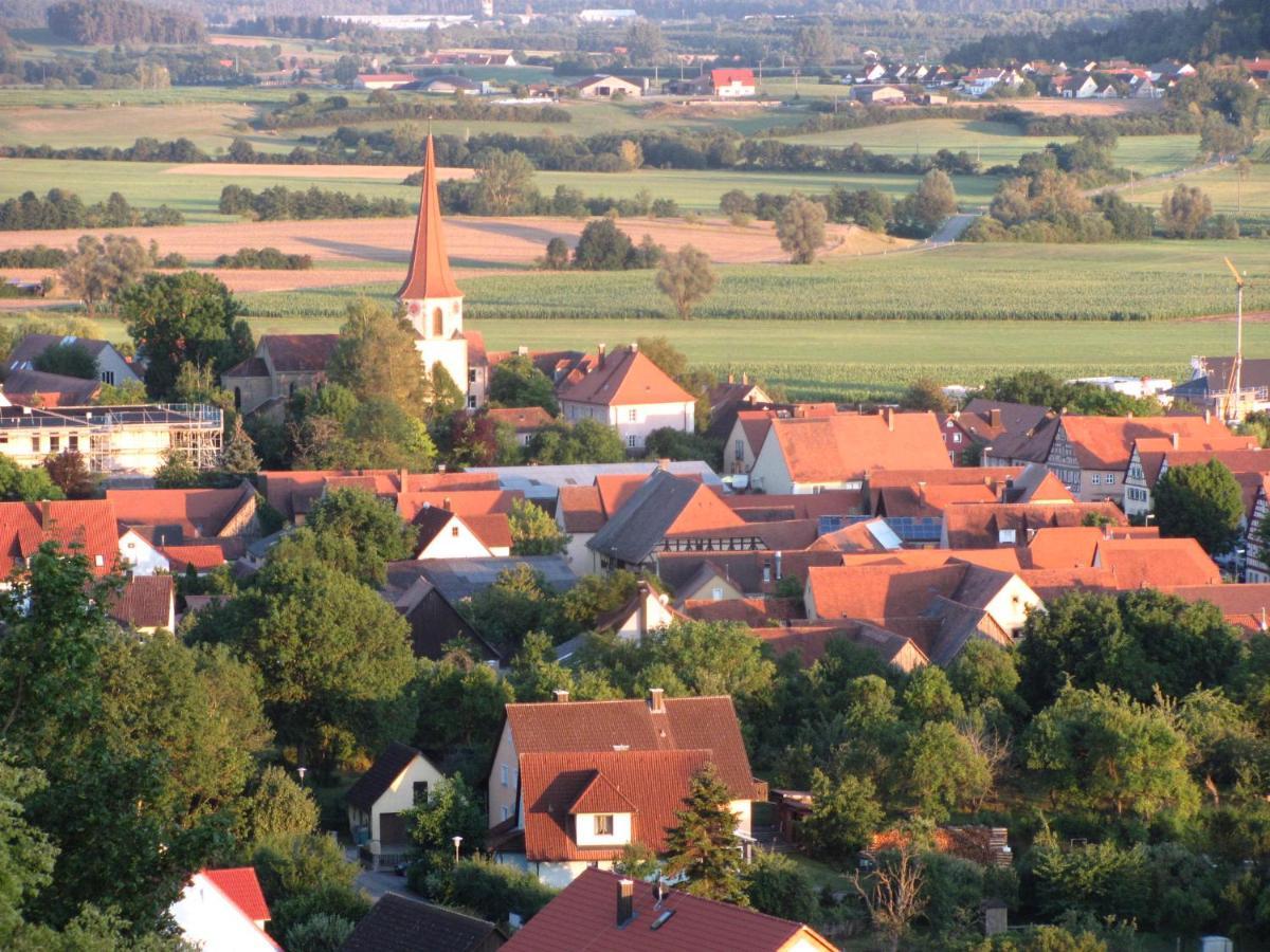Hochwertiges Ferienhaus Im Romantischen Franken Colmberg Extérieur photo